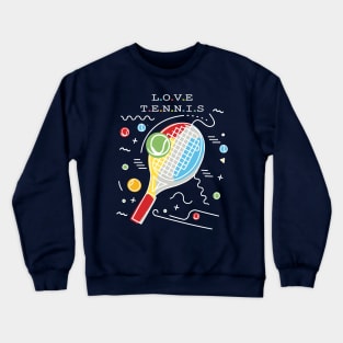 Love Tennis Crewneck Sweatshirt